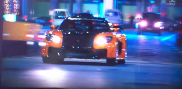 ワイルドスピード3でハンが乗っていたオレンジ色のスポーツカーはなんという車種ですか